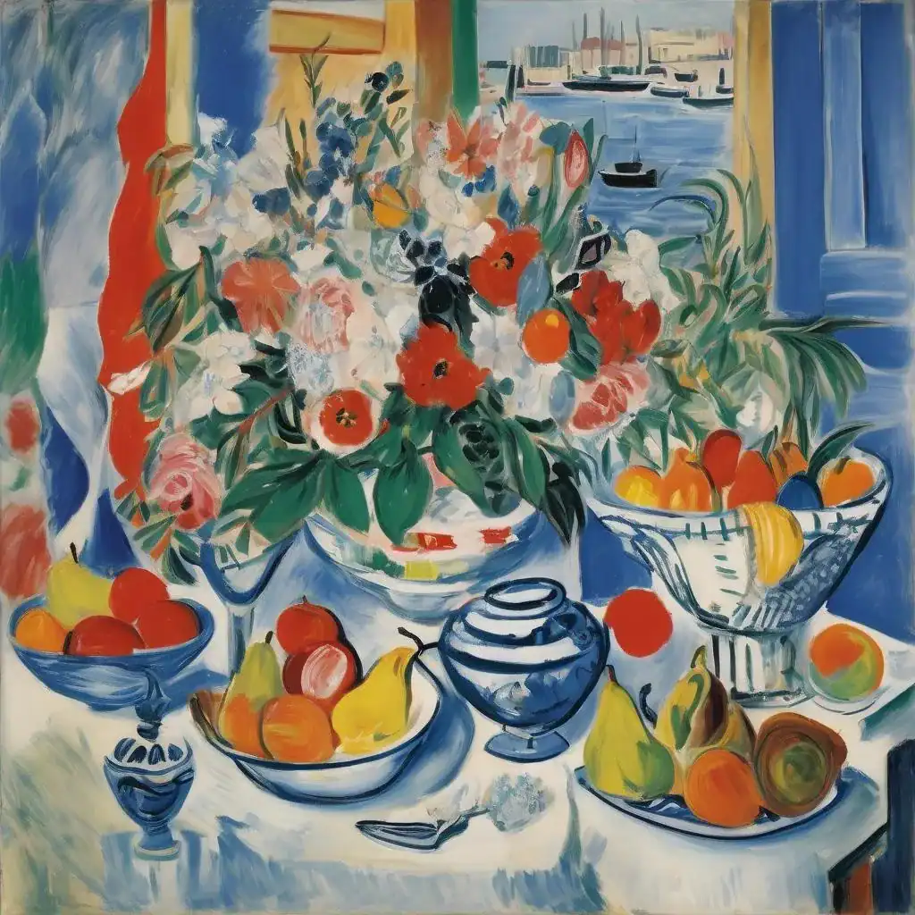 Boats in Marseille – Raoul Dufy