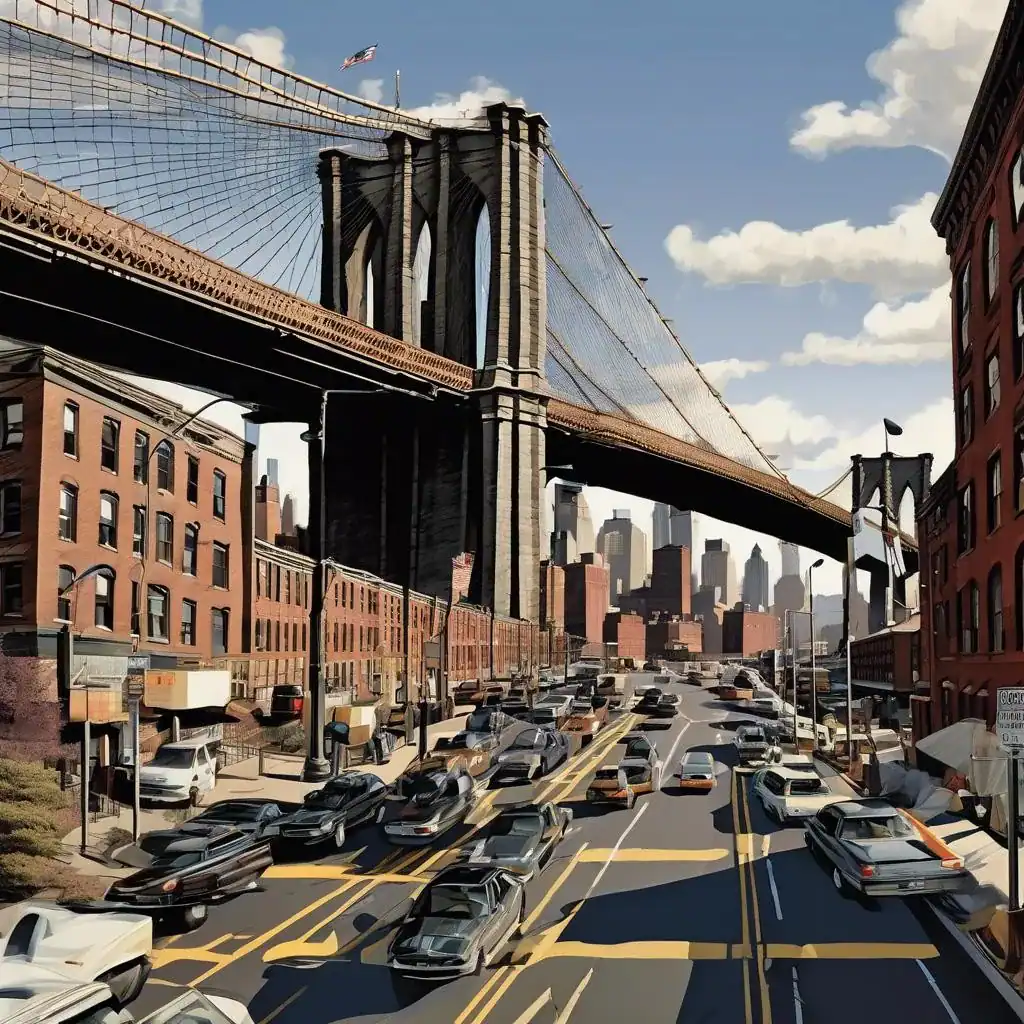 Brooklyn Bridge – Richard Estes